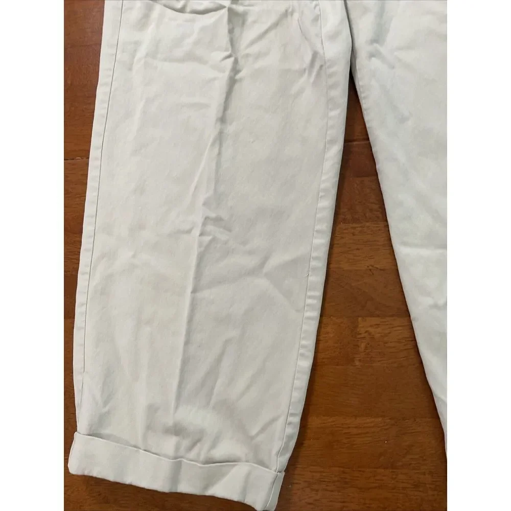 TOMMY BAHAMA MENS BEIGE TAN STRAIGHT COTTON LYOCELL SPANDEX BLEND PANTS SZ 36